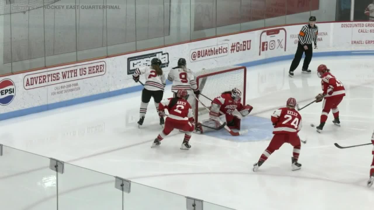 Boston U. Terriers vs. Northeastern Huskies Game Highlights