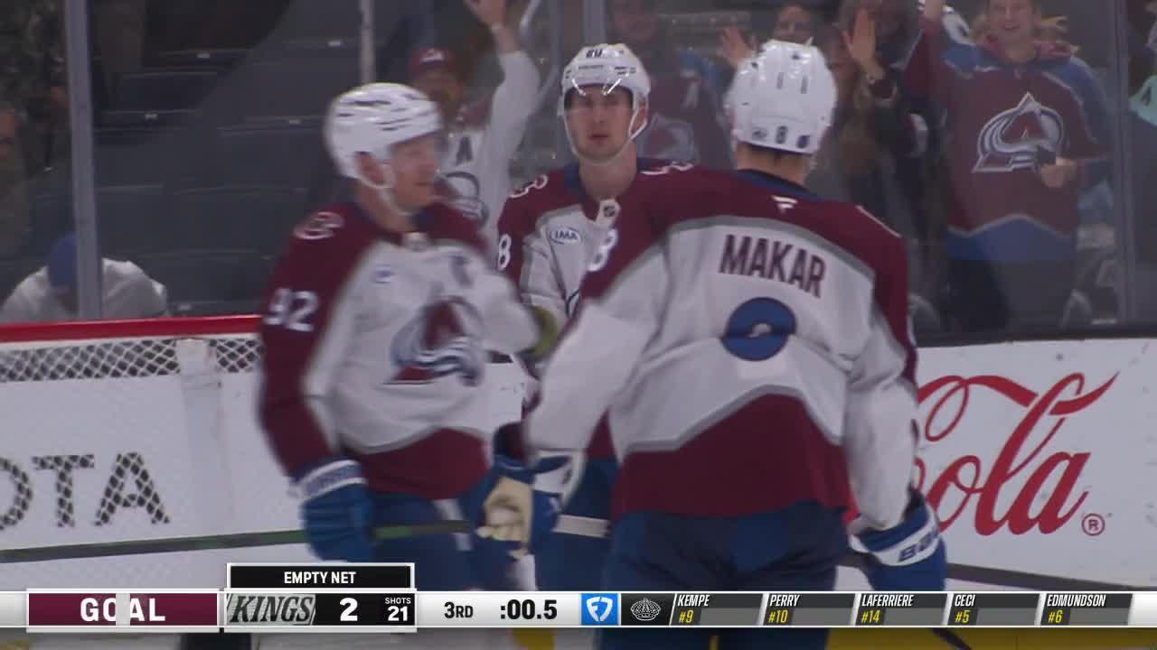 Colorado Avalanche vs. Los Angeles Kings: Game Highlights