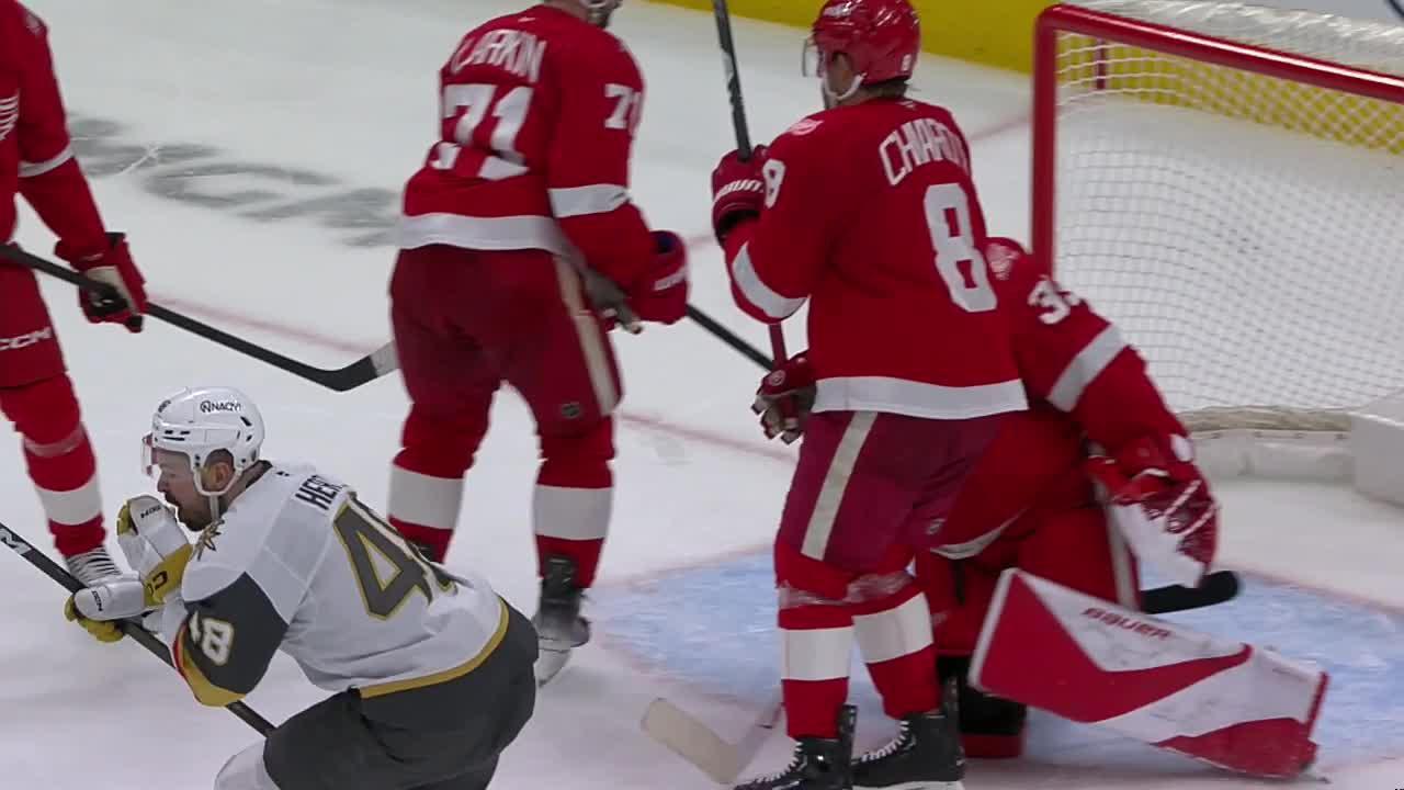 Vegas Golden Knights vs. Detroit Red Wings: Game Highlights