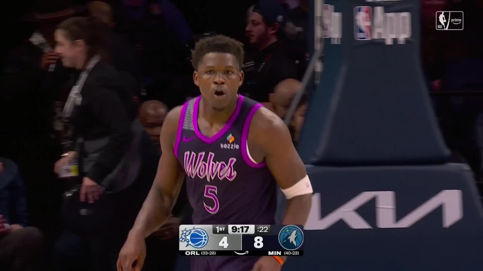 Anthony Edwards highlights vs. Orlando Magic