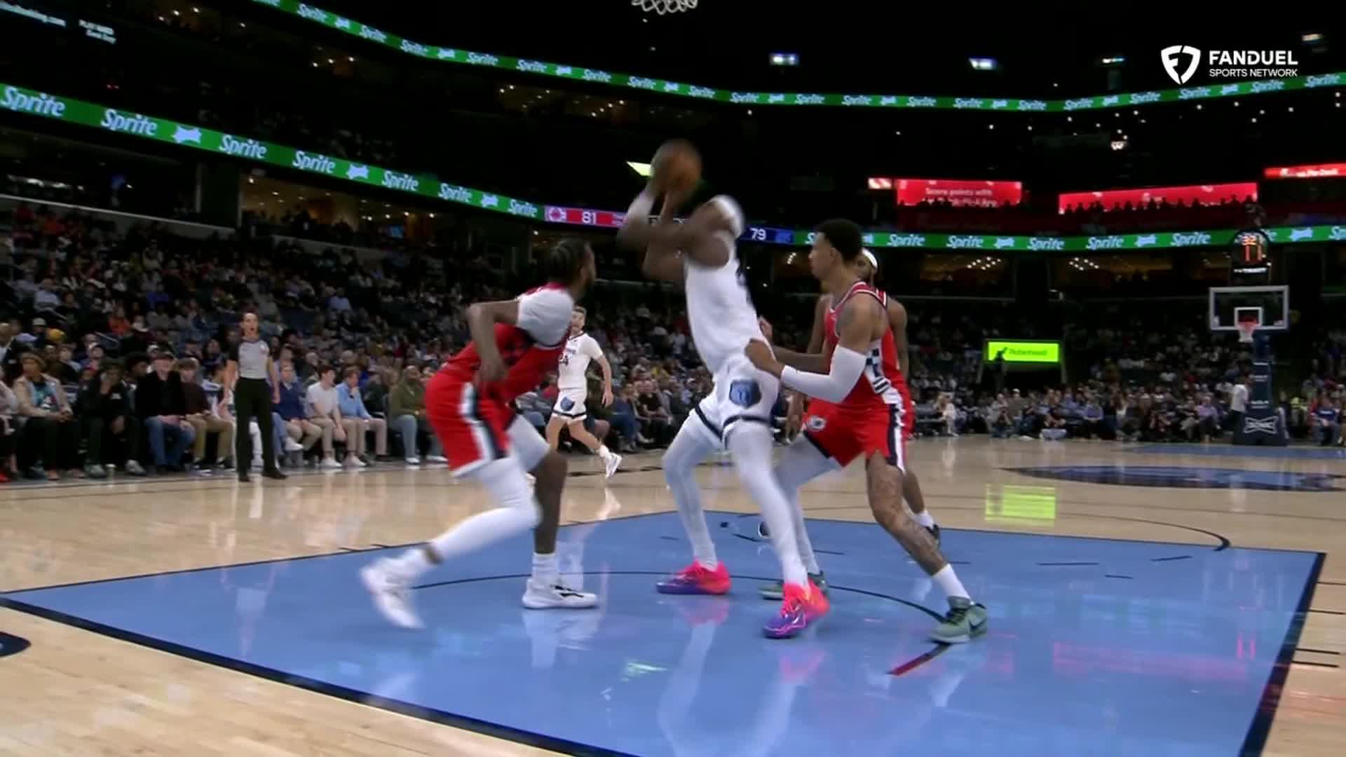 Taylor Hendricks gets the hoop and the harm