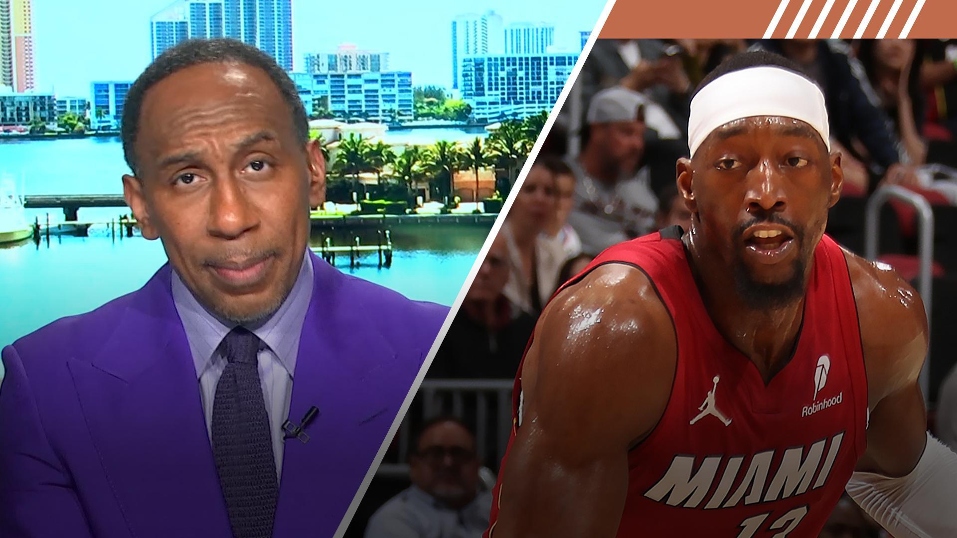 Stephen A. Smith discusses why Bam Adebayo is being criticized for his 83-point game and whether it's warranted.