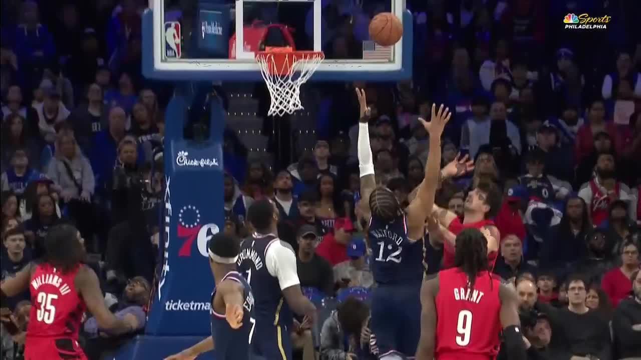 Portland Trail Blazers vs. Philadelphia 76ers: Game Highlights