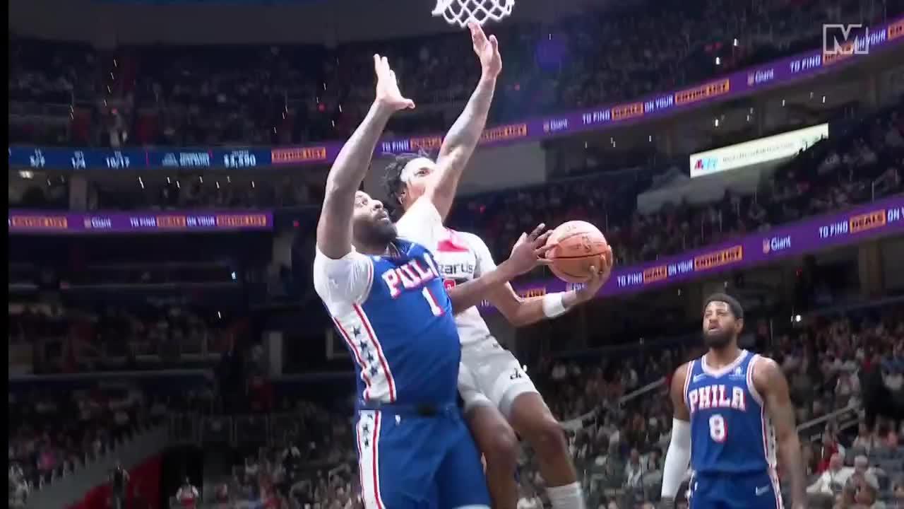 Bilal Coulibaly with the and-1 bucket