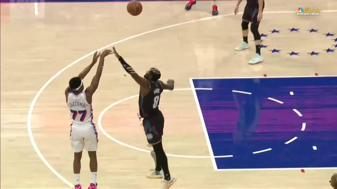 Adem Bona throws down big slam vs. Detroit Pistons