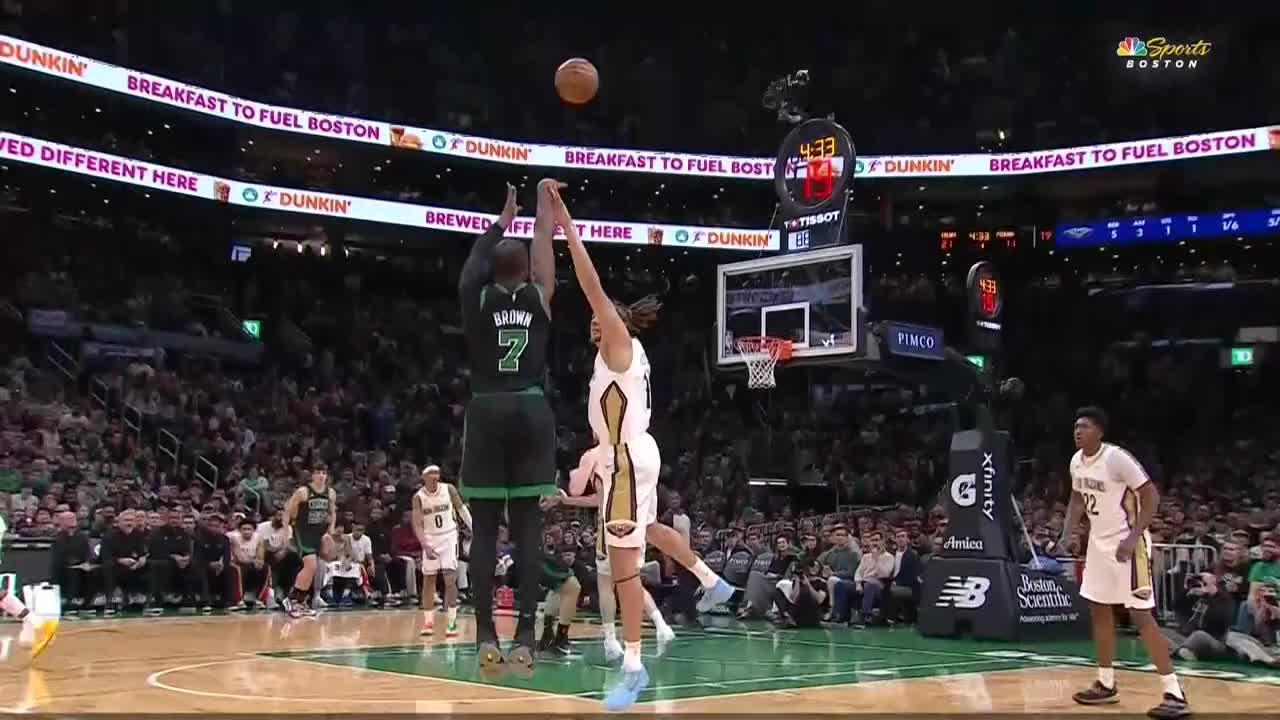 Jaylen Brown highlights vs. New Orleans Pelicans
