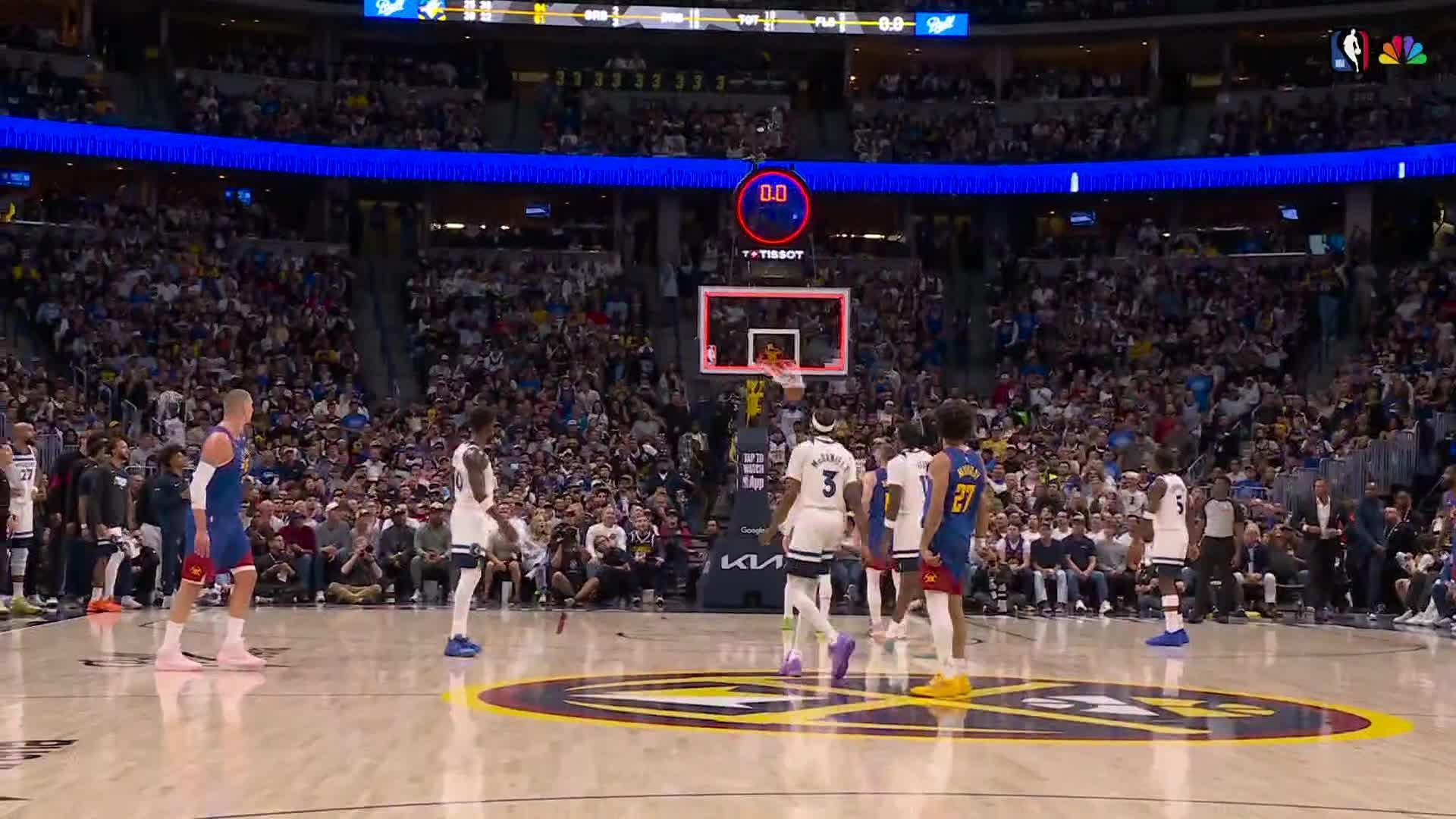 NBA: Nuggets vs Timberwolves
