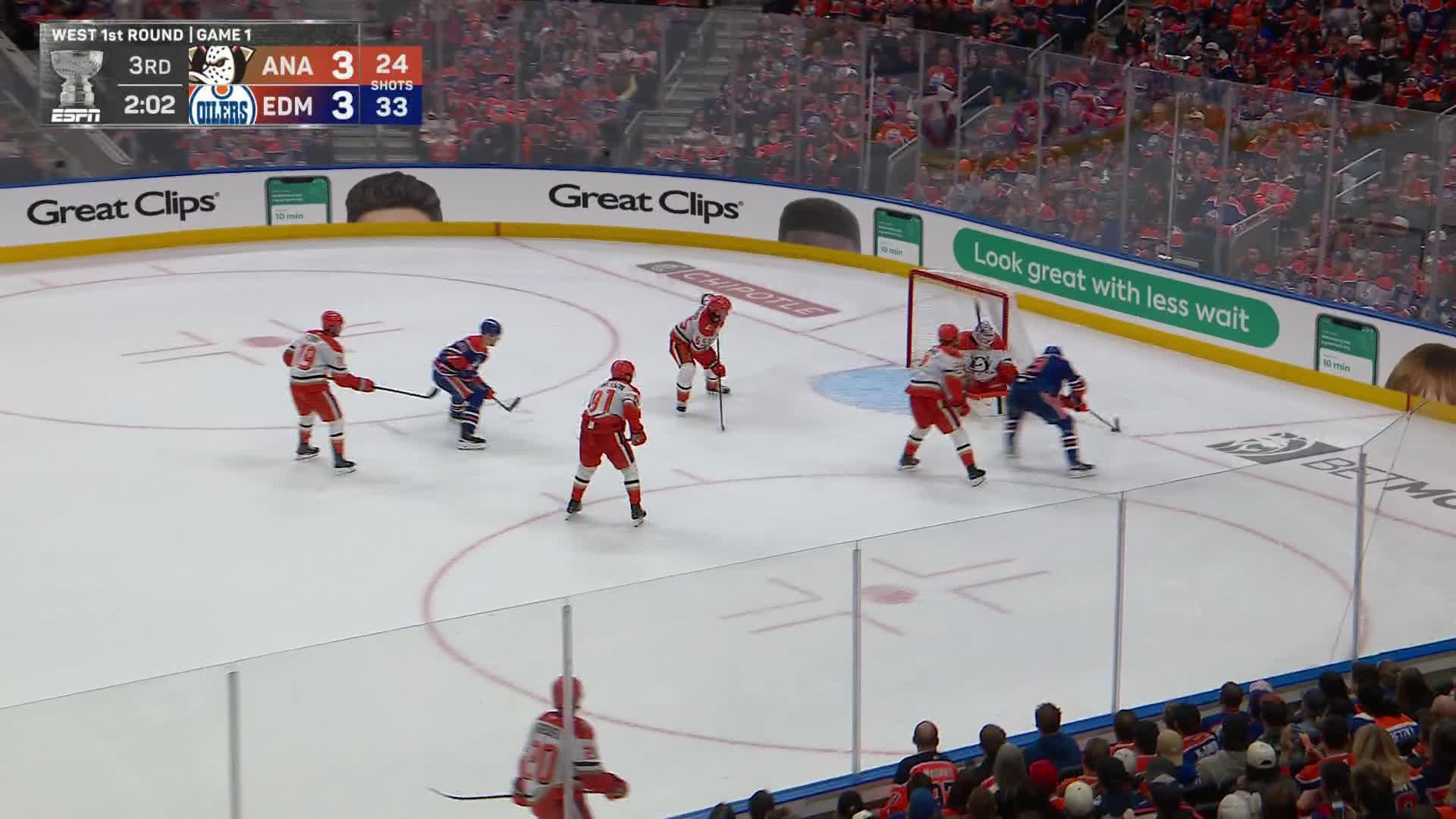 NHL: Oilers vs Ducks