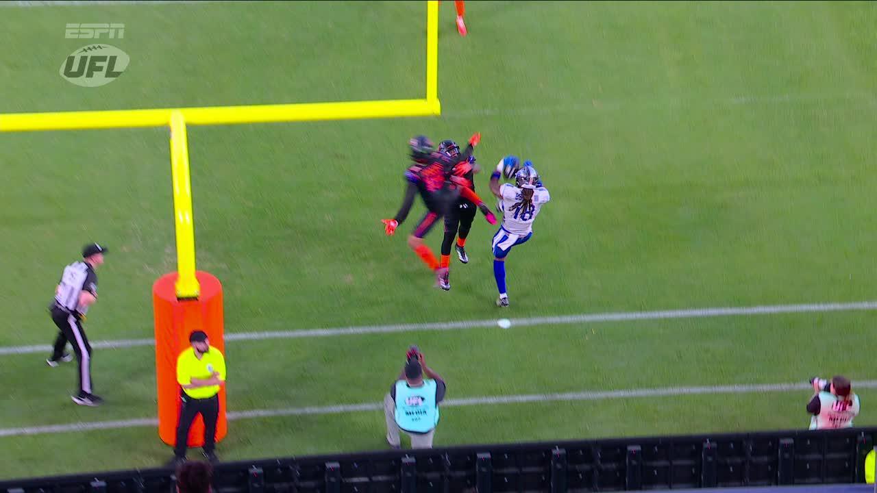 James Bostic III elevates for incredible TD grab