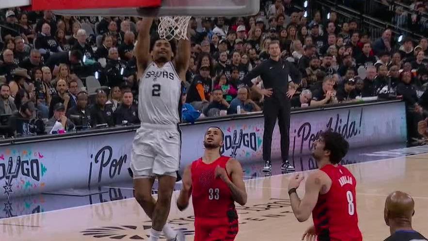NBA: San Antonio Spurs vs Portland Trail Blazers