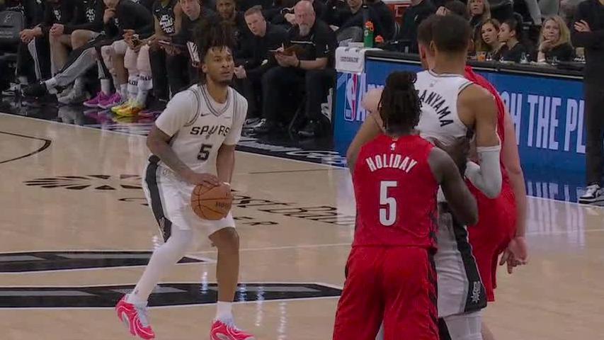 NBA: San Antonio Spurs vs Portland Trail Blazers