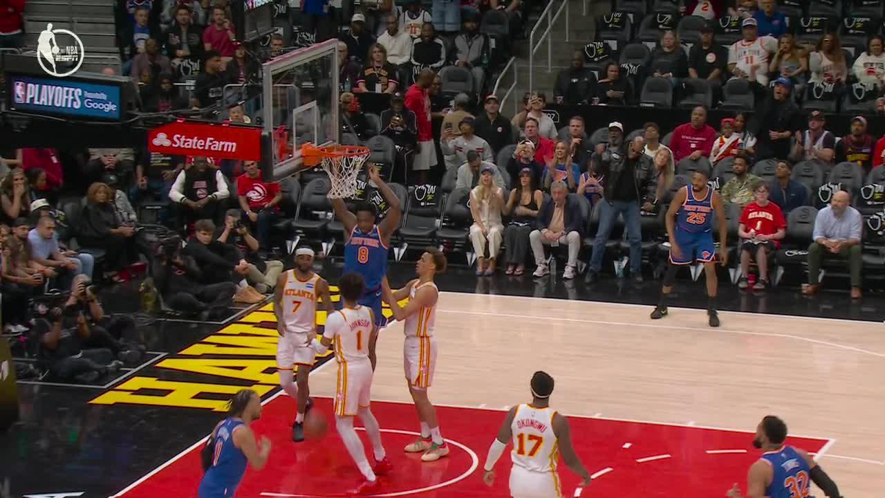 NBA: Atlanta Hawks vs New York Knicks
