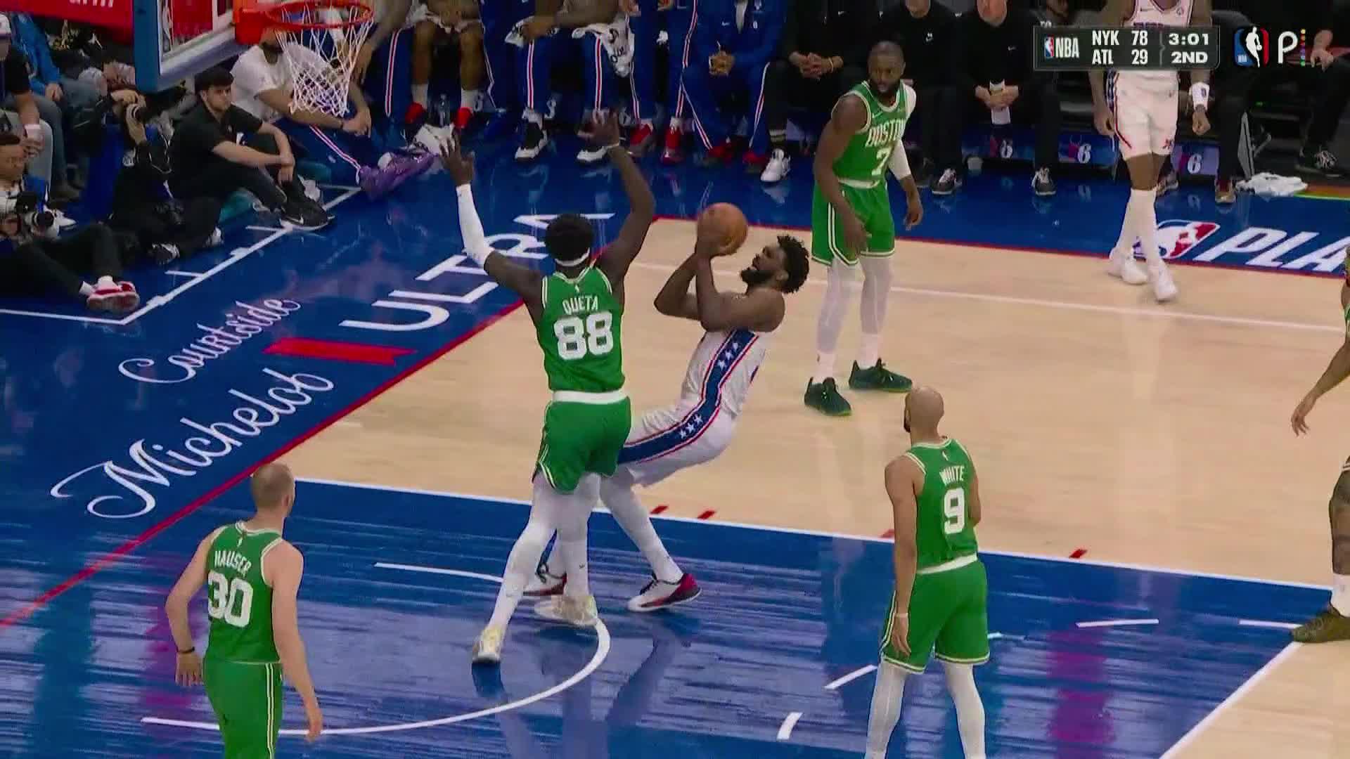 NBA: Philadelphia 76ers vs Boston Celtics