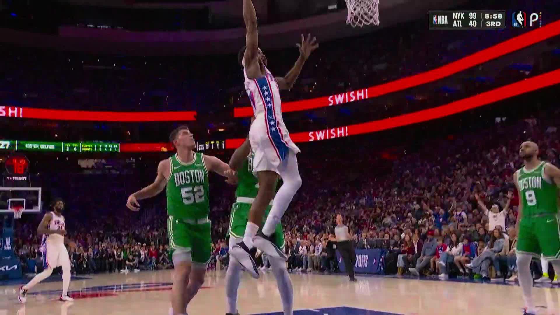 NBA: Philadelphia 76ers vs Boston Celtics