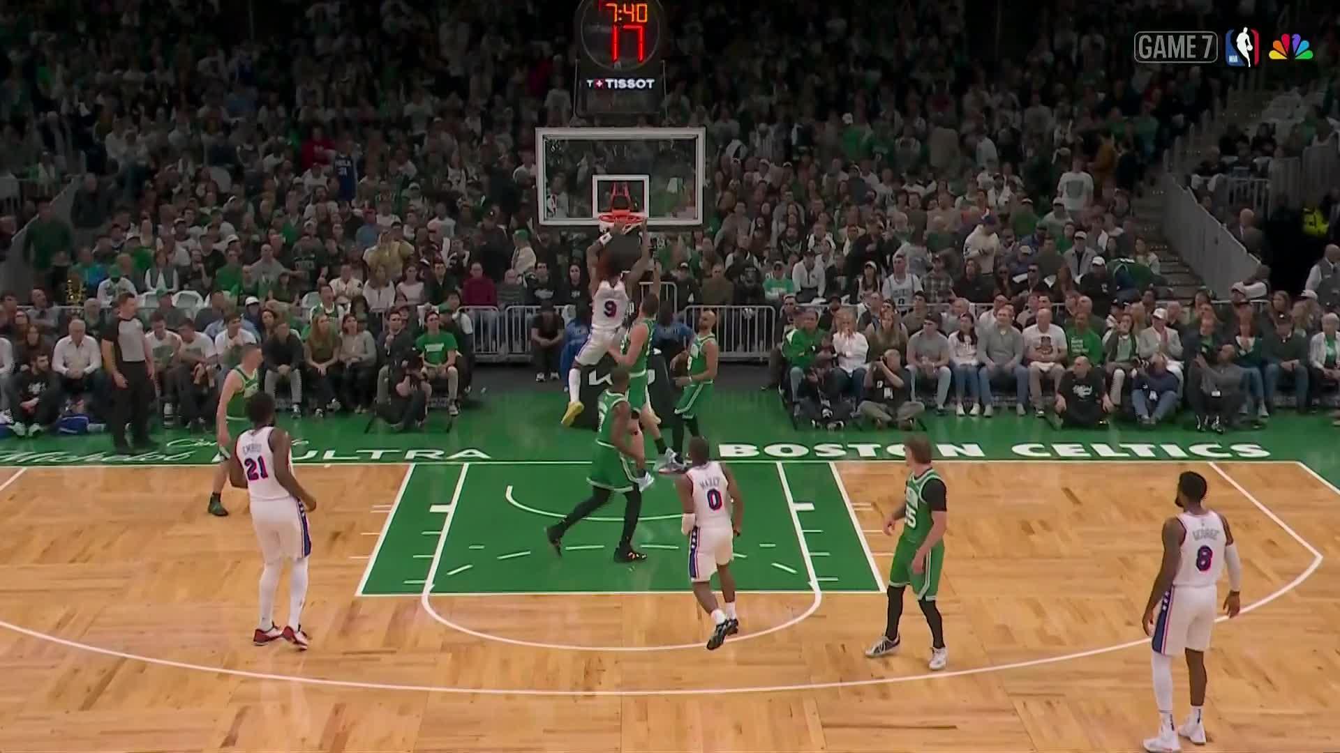 NBA: Boston Celtics vs Philadelphia 76ers