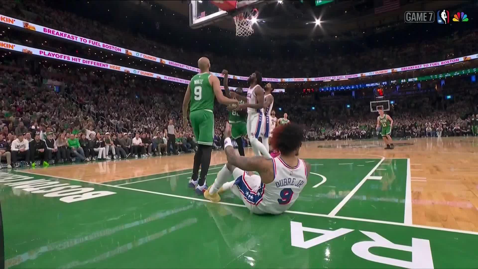NBA: Boston Celtics vs Philadelphia 76ers