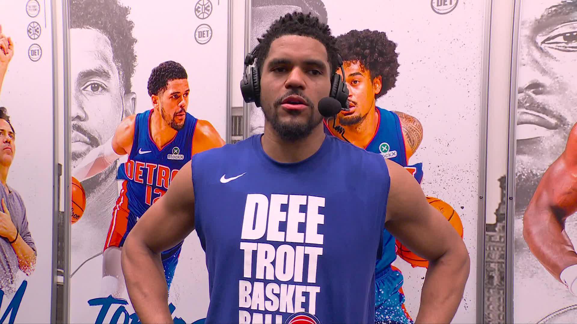 Tobias Harris: We do a really good job of staying in the moment