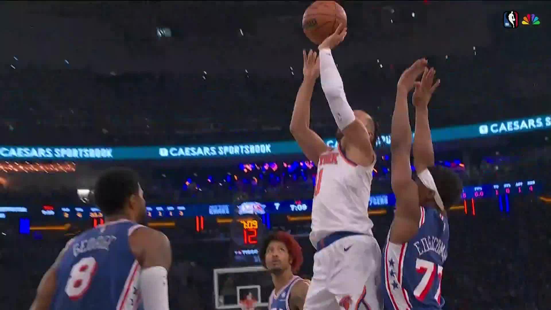 NBA: New York Knicks vs Philadelphia 76ers