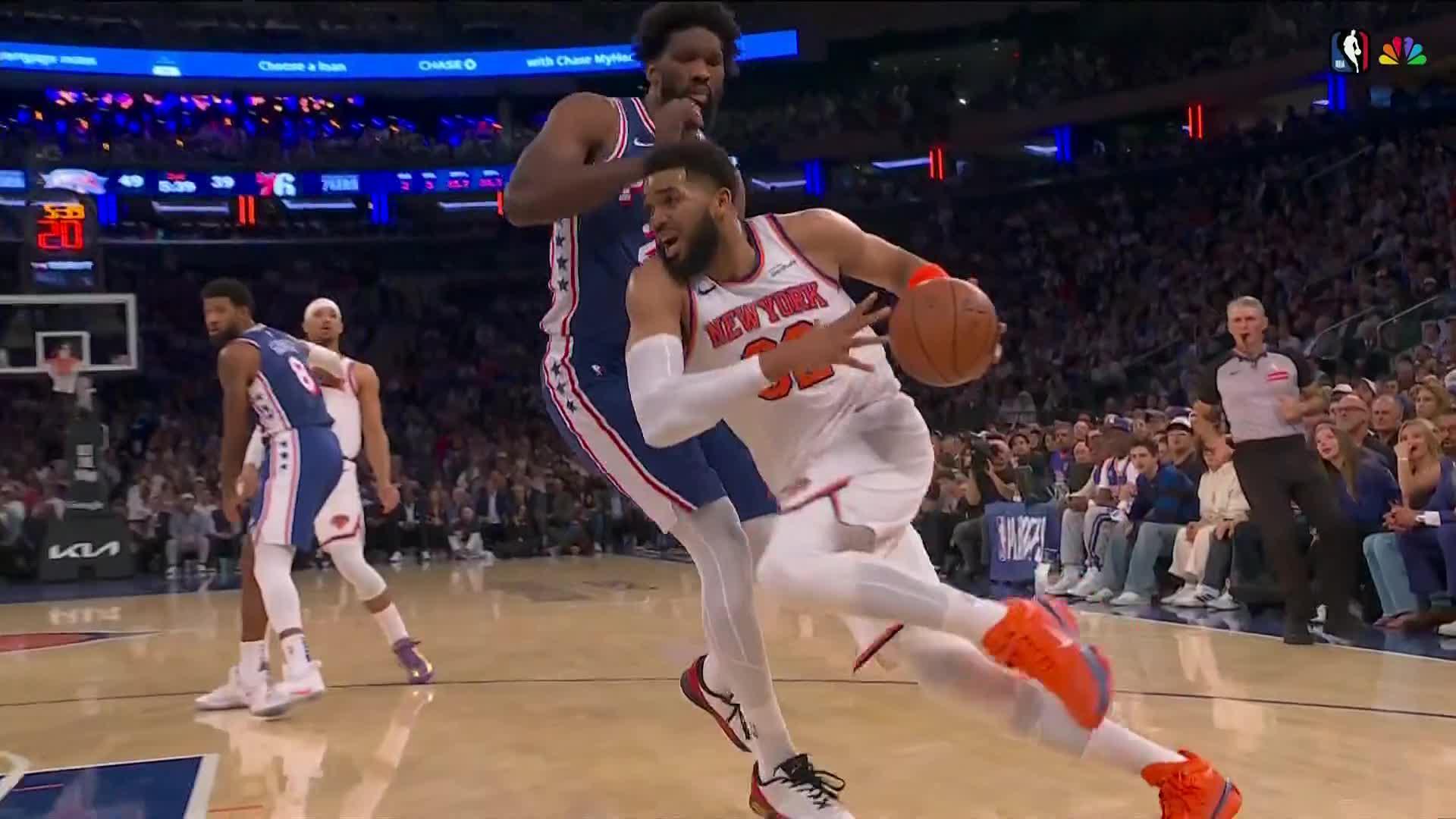 NBA: New York Knicks vs Philadelphia 76ers