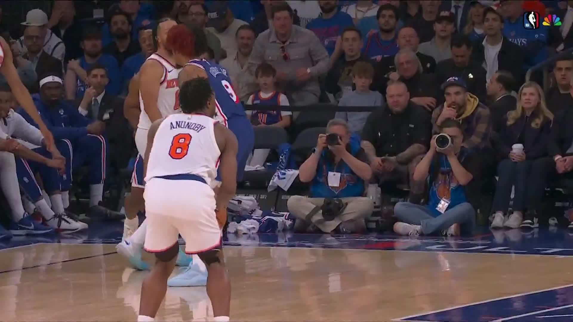NBA: New York Knicks vs Philadelphia 76ers