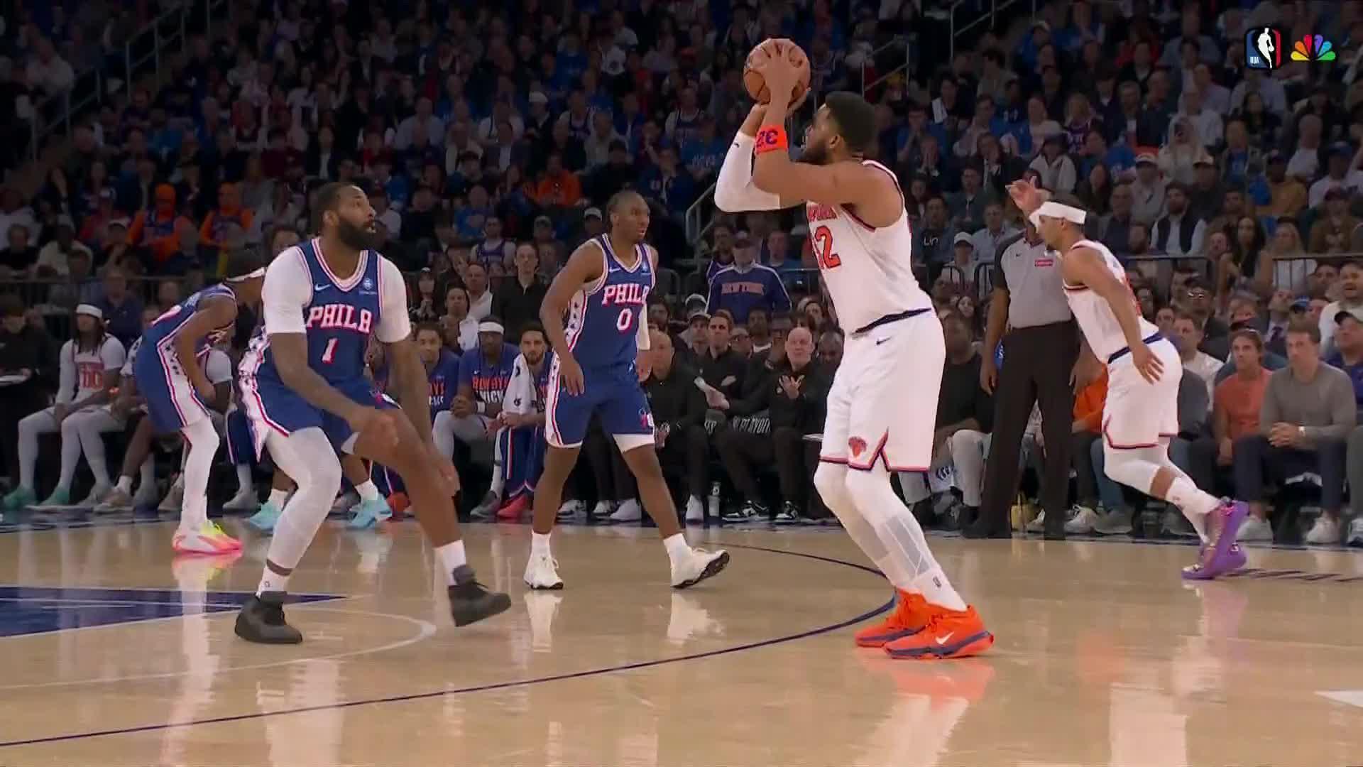 NBA: New York Knicks vs Philadelphia 76ers
