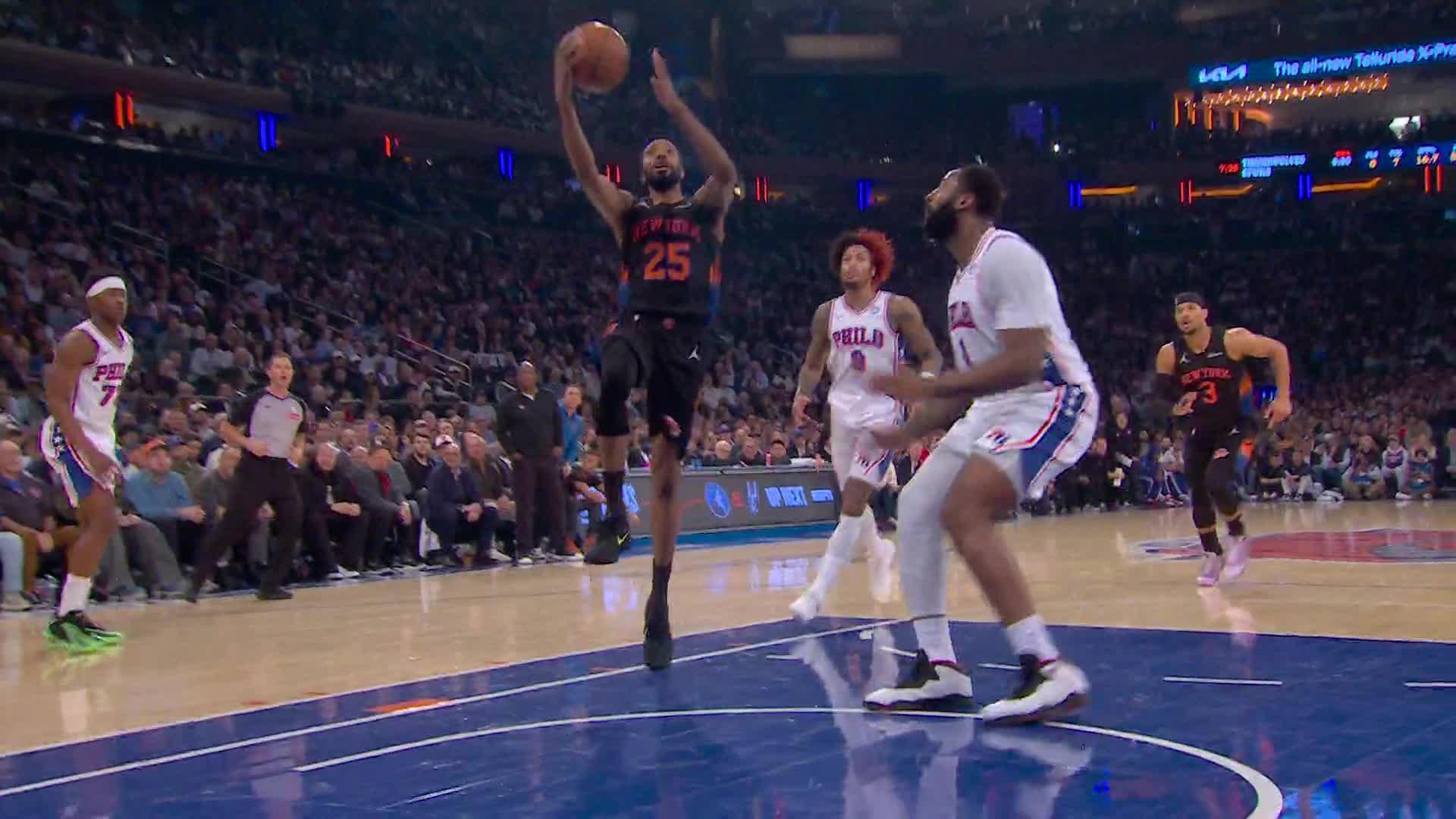 NBA: New York Knicks vs Philadelphia 76ers