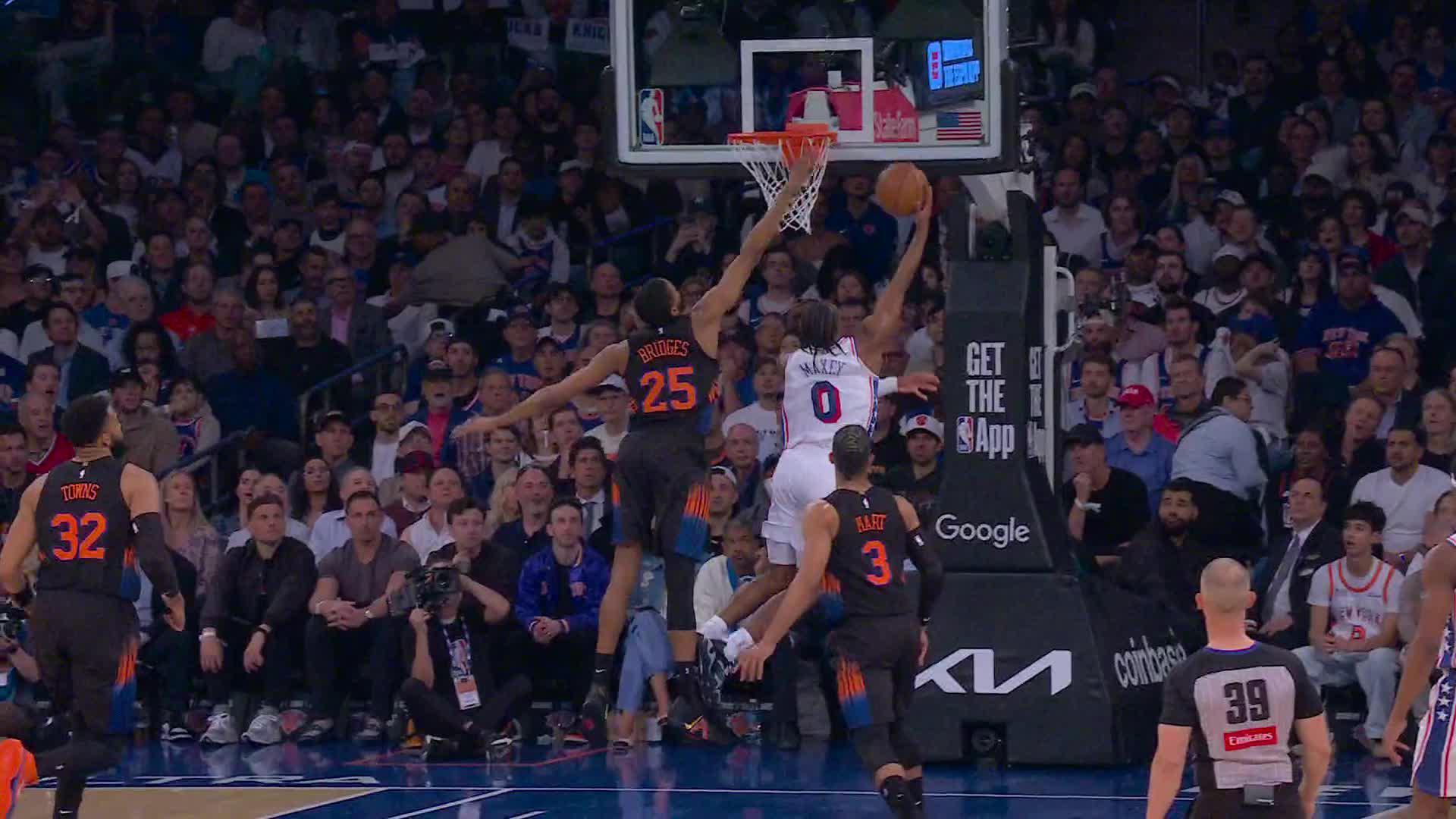 NBA: New York Knicks vs Philadelphia 76ers