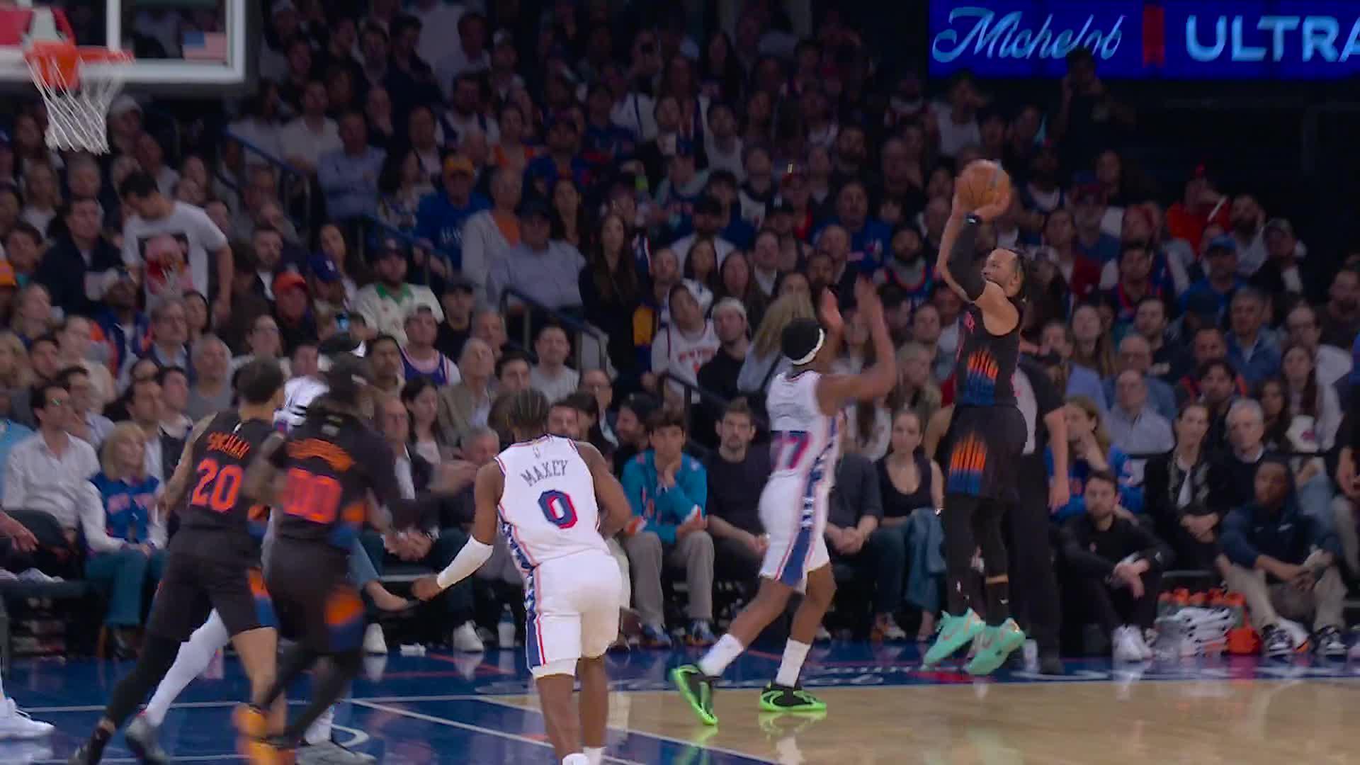 NBA: New York Knicks vs Philadelphia 76ers