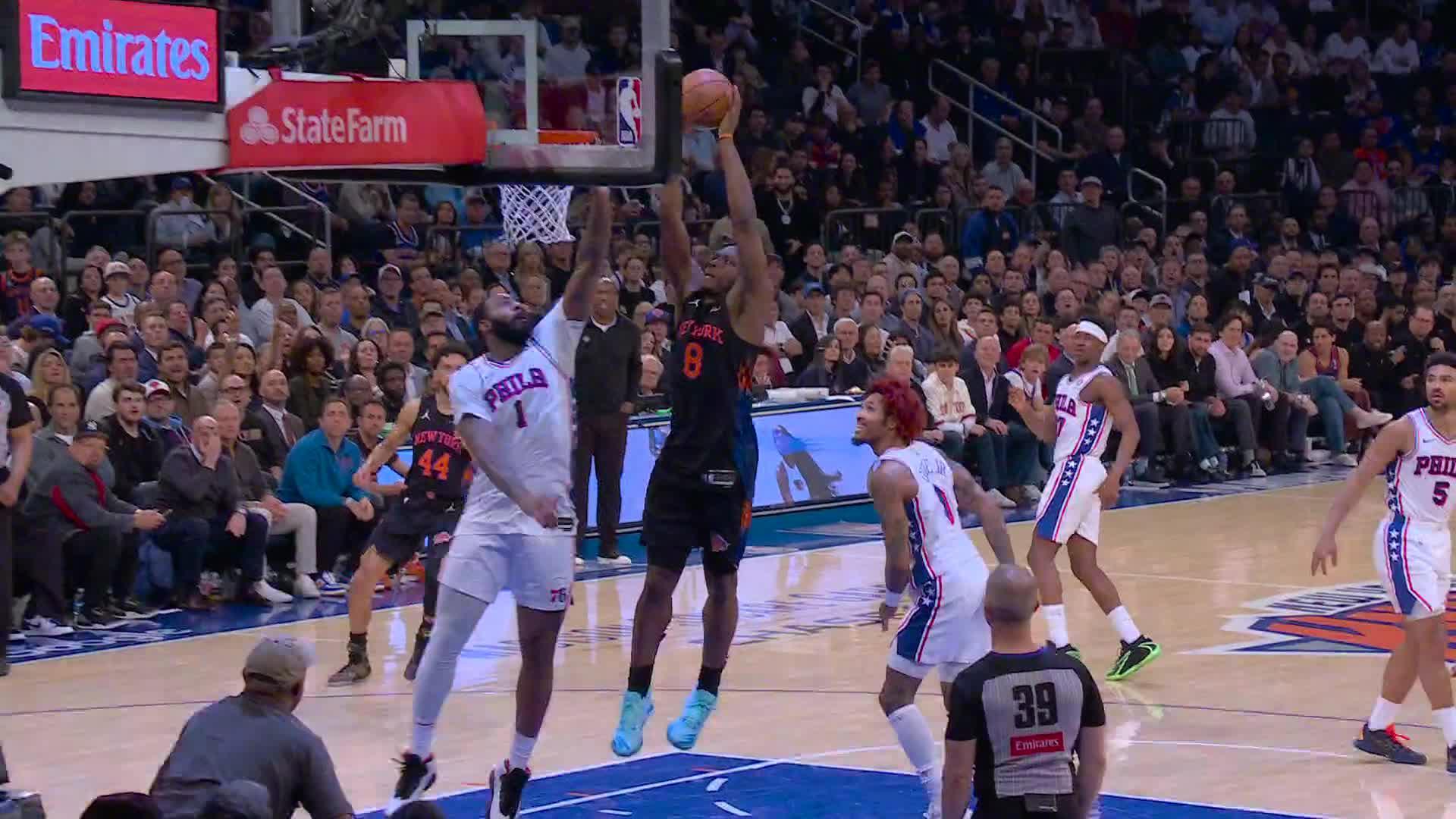 NBA: New York Knicks vs Philadelphia 76ers