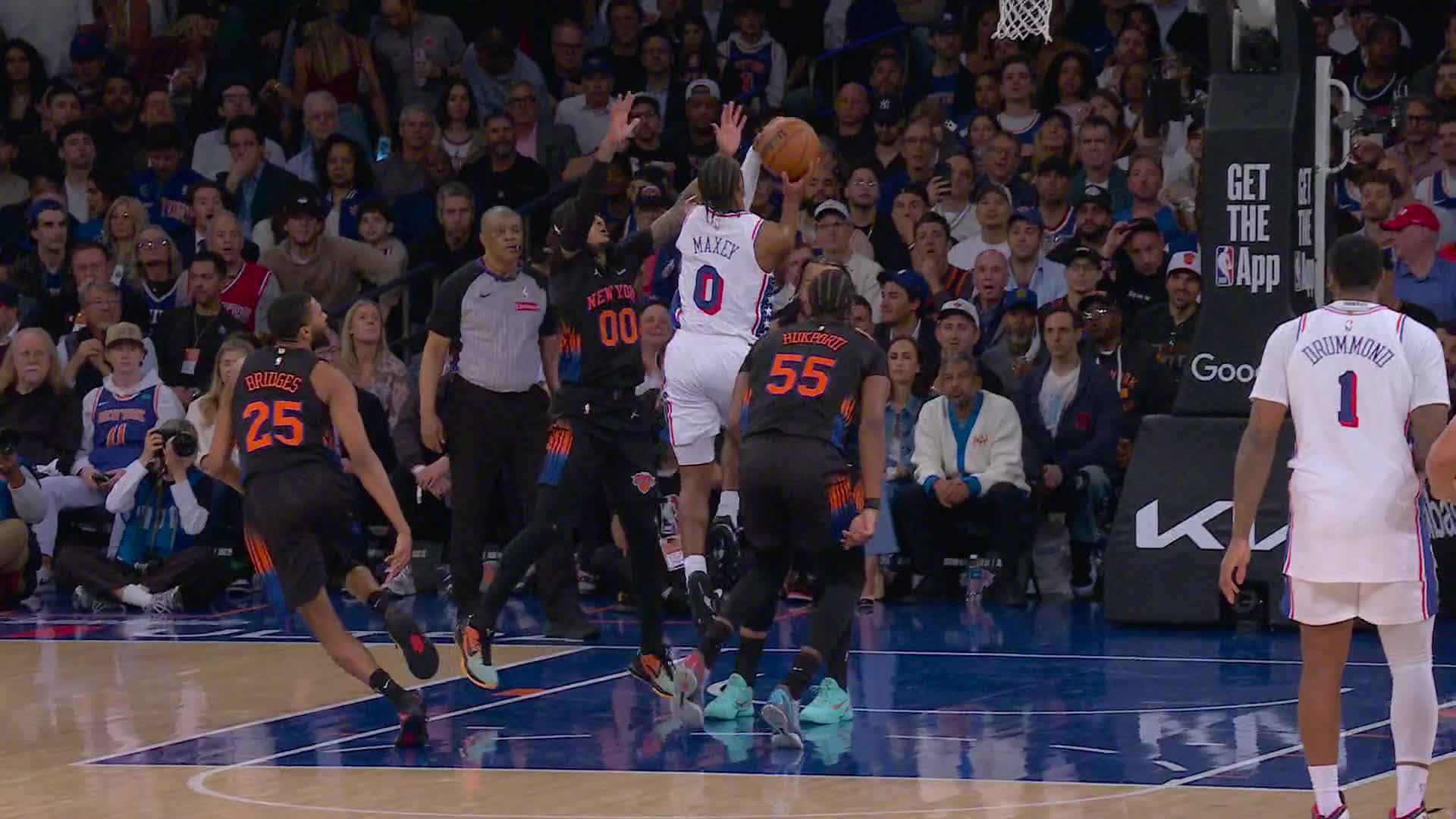NBA: New York Knicks vs Philadelphia 76ers