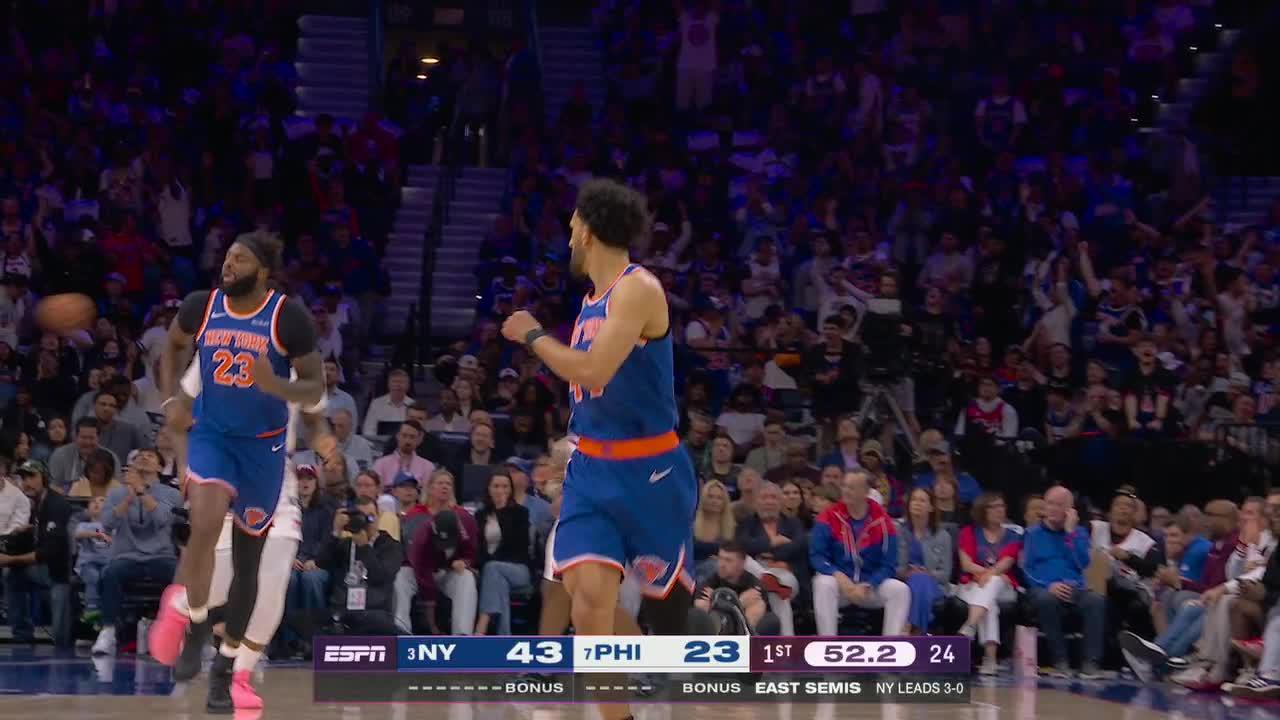 NBA: Philadelphia 76ers vs New York Knicks