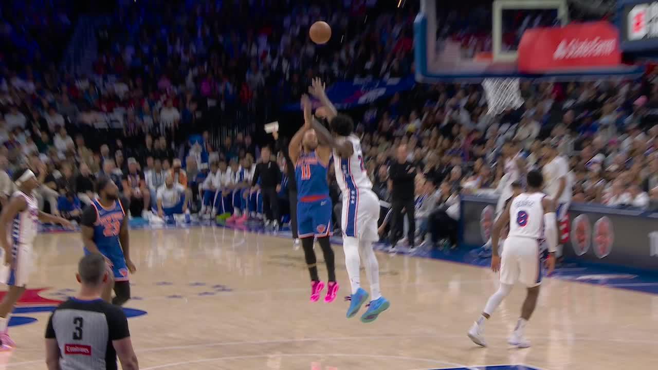NBA: Philadelphia 76ers vs New York Knicks