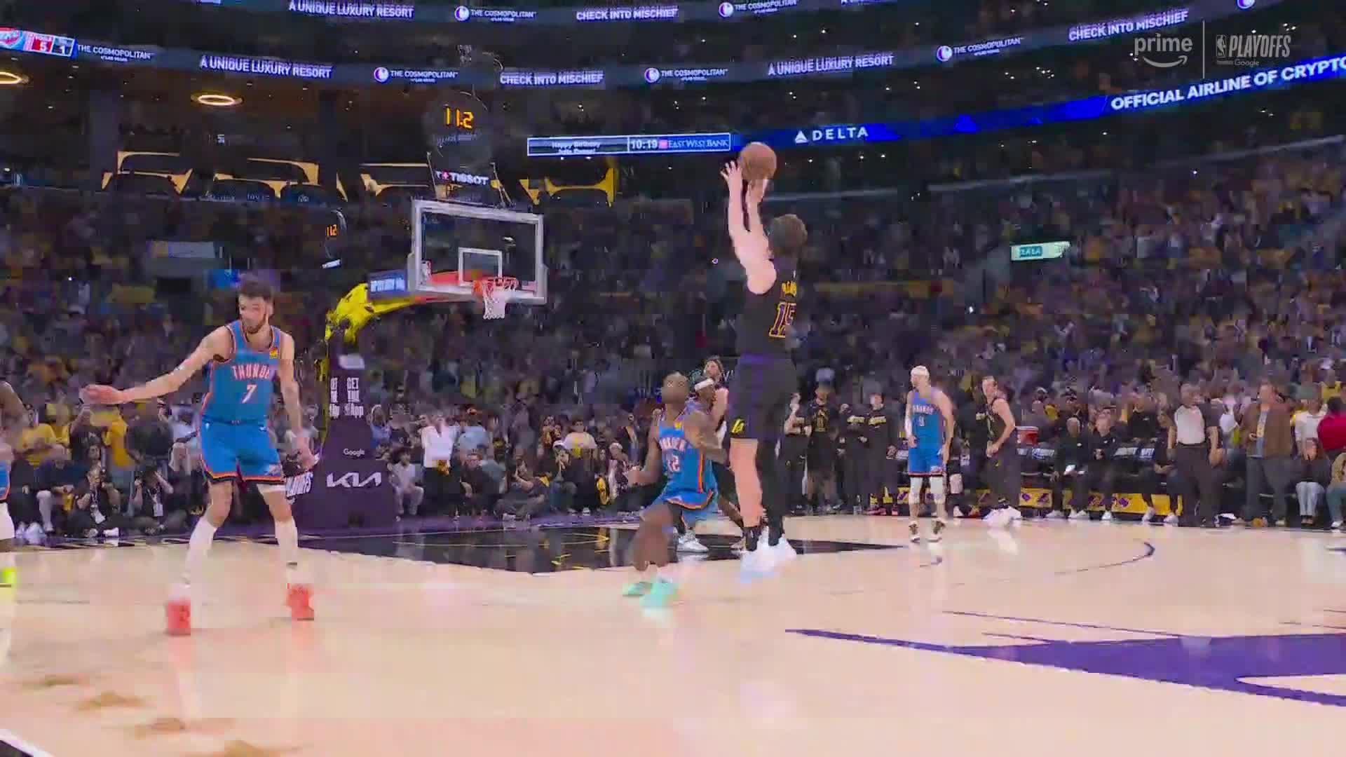 NBA: Los Angeles Lakers vs Oklahoma City Thunder