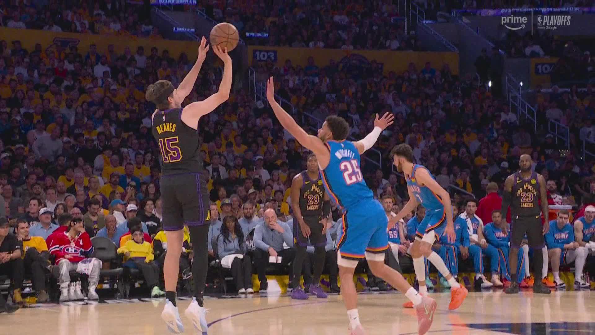 NBA: Los Angeles Lakers vs Oklahoma City Thunder