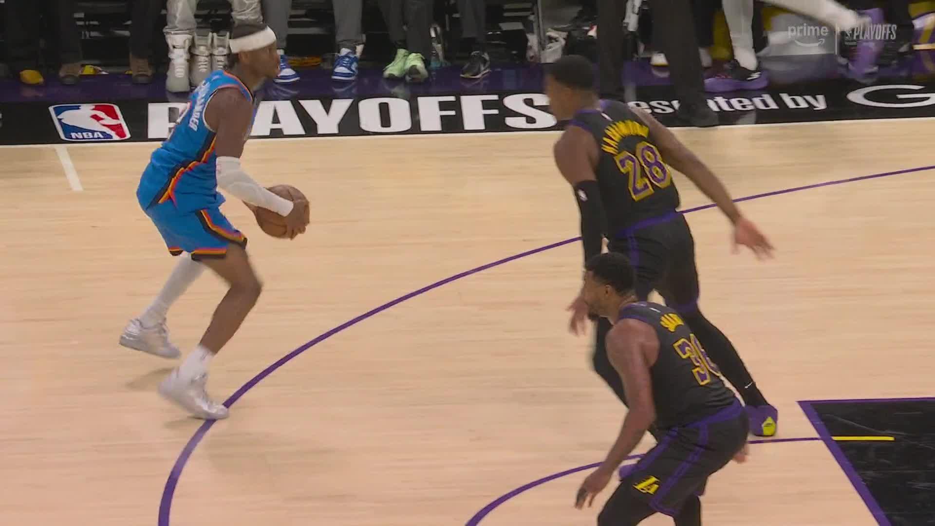 NBA: Los Angeles Lakers vs Oklahoma City Thunder