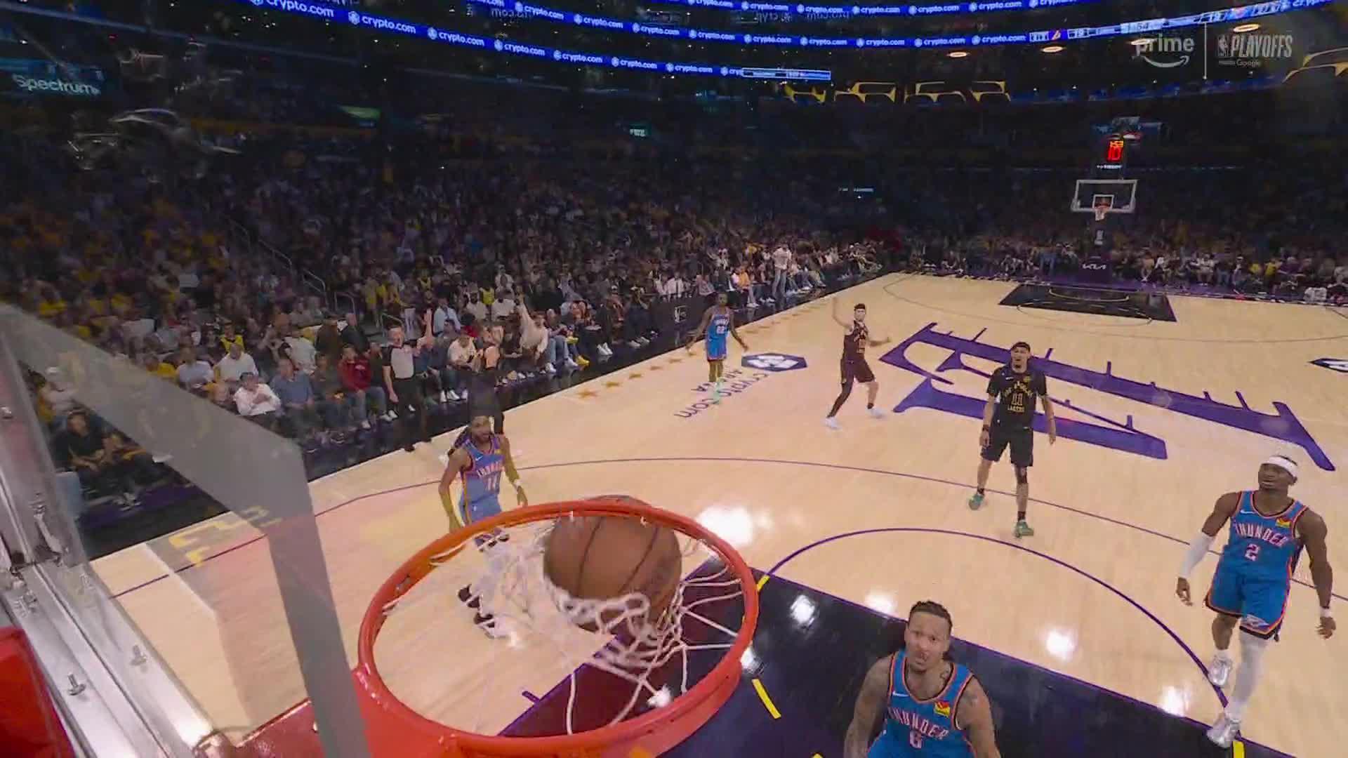 NBA: Los Angeles Lakers vs Oklahoma City Thunder