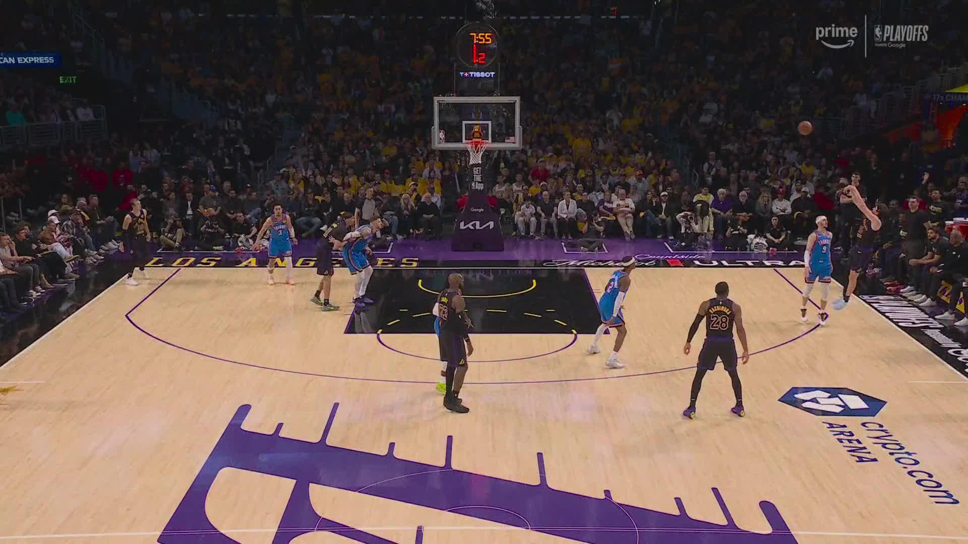 NBA: Los Angeles Lakers vs Oklahoma City Thunder