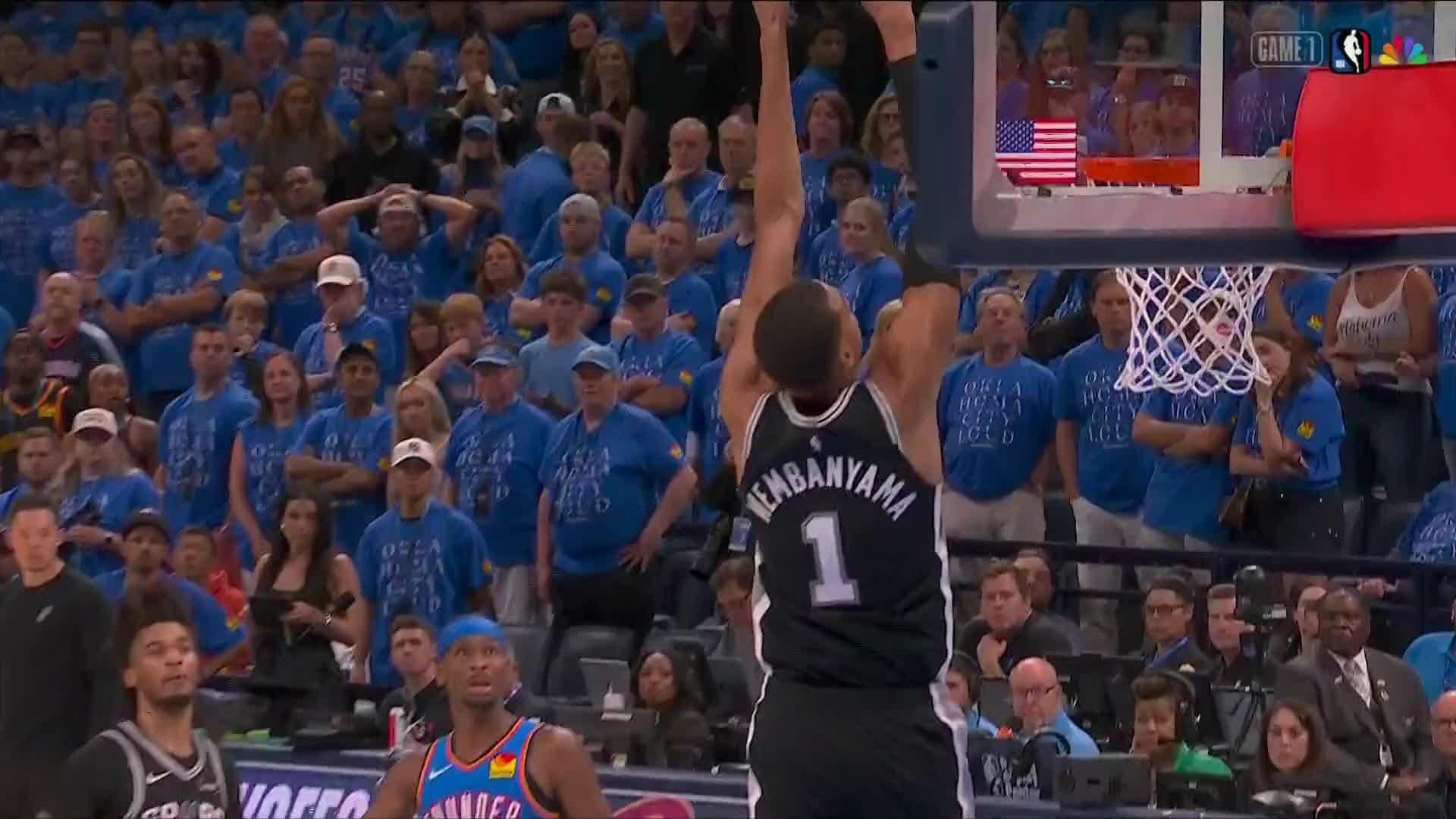 NBA: Oklahoma City Thunder vs San Antonio Spurs