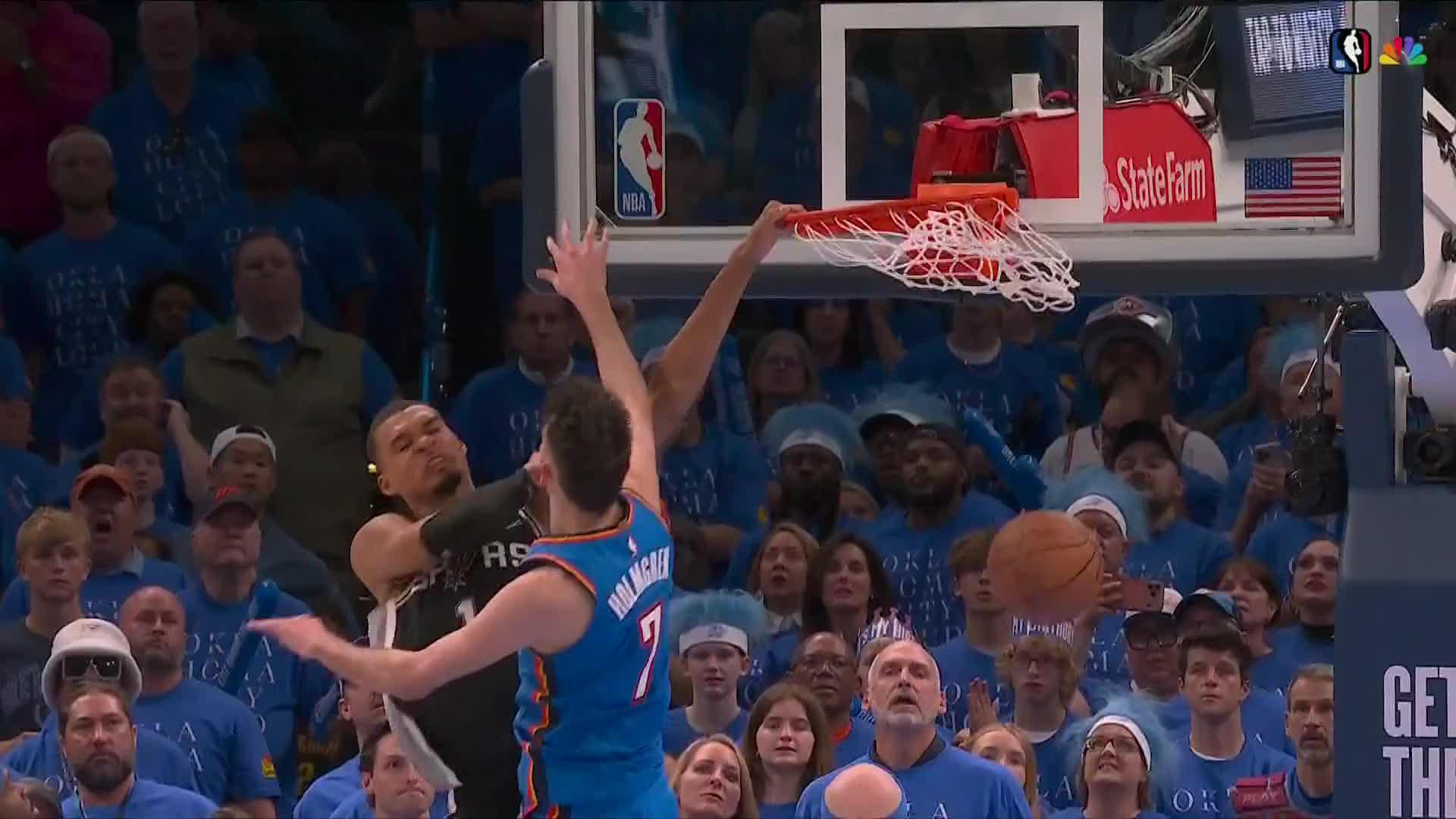 NBA: Oklahoma City Thunder vs San Antonio Spurs