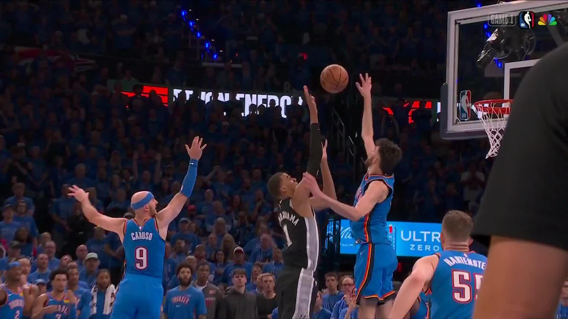 NBA: Oklahoma City Thunder vs San Antonio Spurs