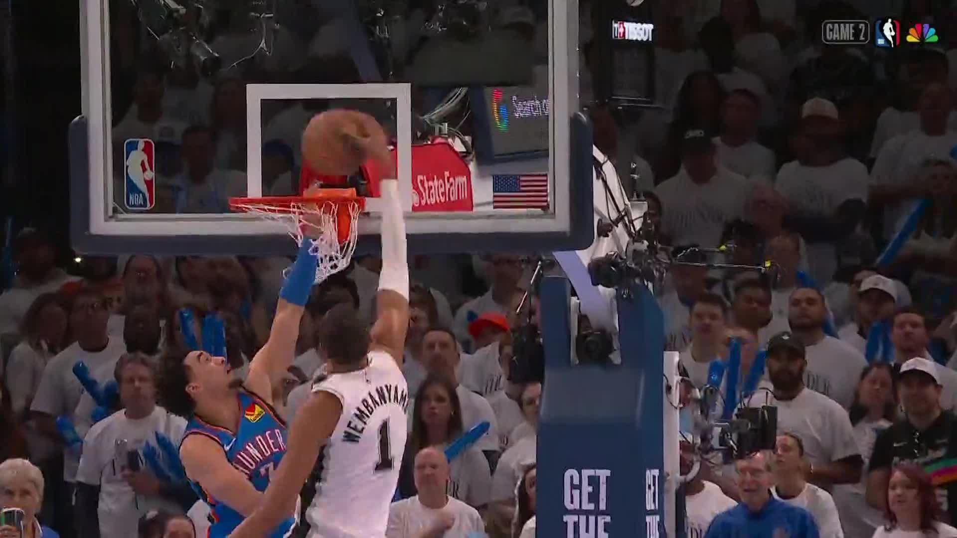 NBA: Oklahoma City Thunder vs San Antonio Spurs