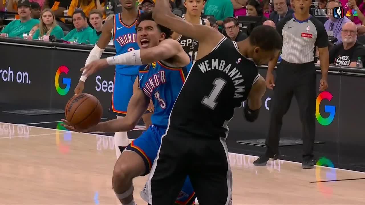 NBA: San Antonio Spurs vs Oklahoma City Thunder