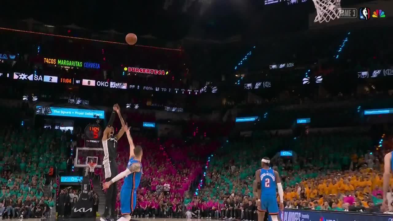 NBA: San Antonio Spurs vs Oklahoma City Thunder