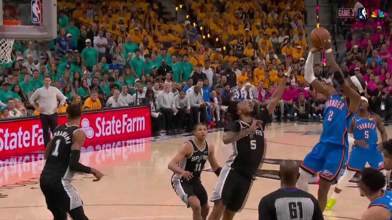 NBA: San Antonio Spurs vs Oklahoma City Thunder
