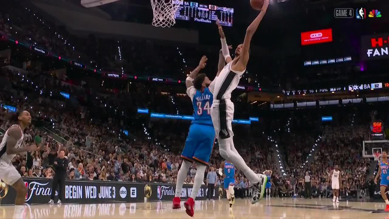 NBA: San Antonio Spurs vs Oklahoma City Thunder