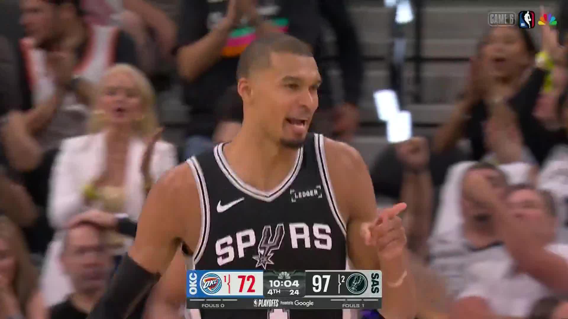 NBA: San Antonio Spurs vs Oklahoma City Thunder