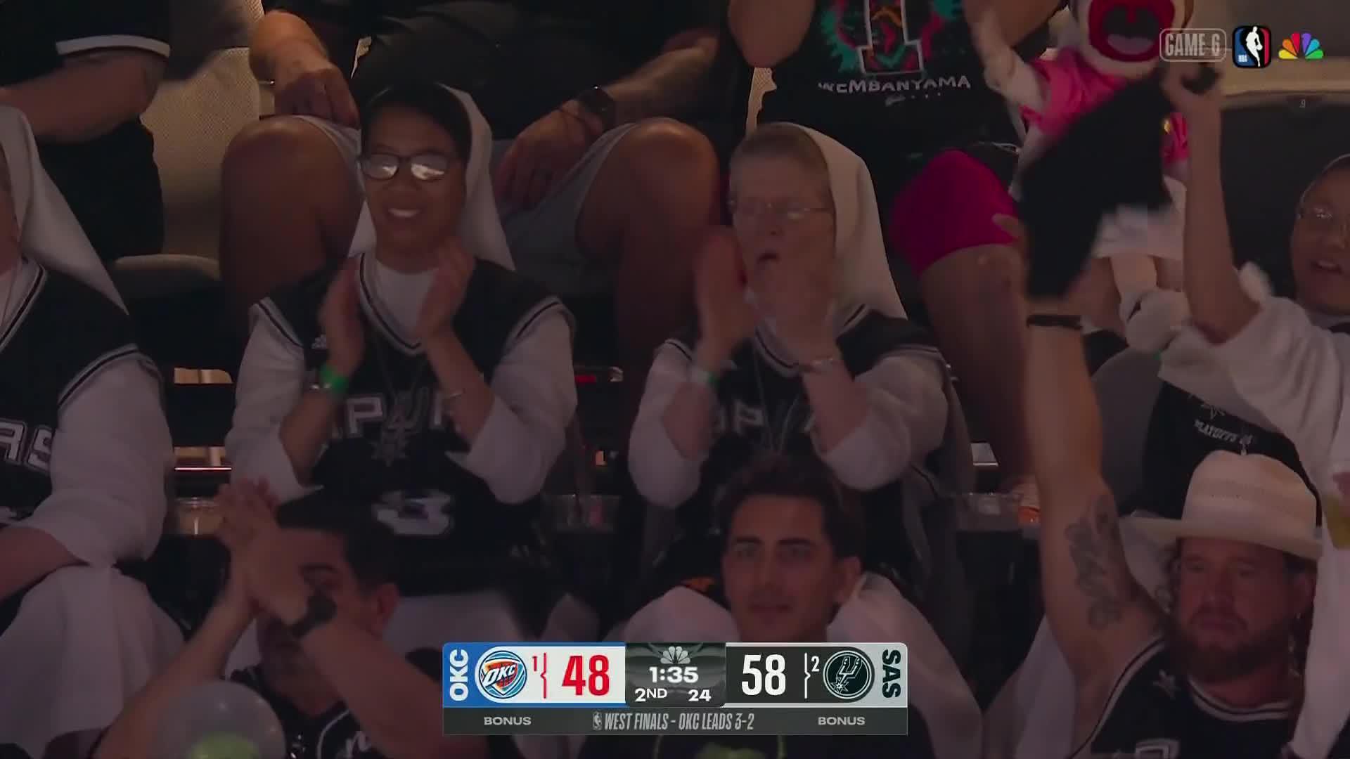NBA: San Antonio Spurs vs Oklahoma City Thunder