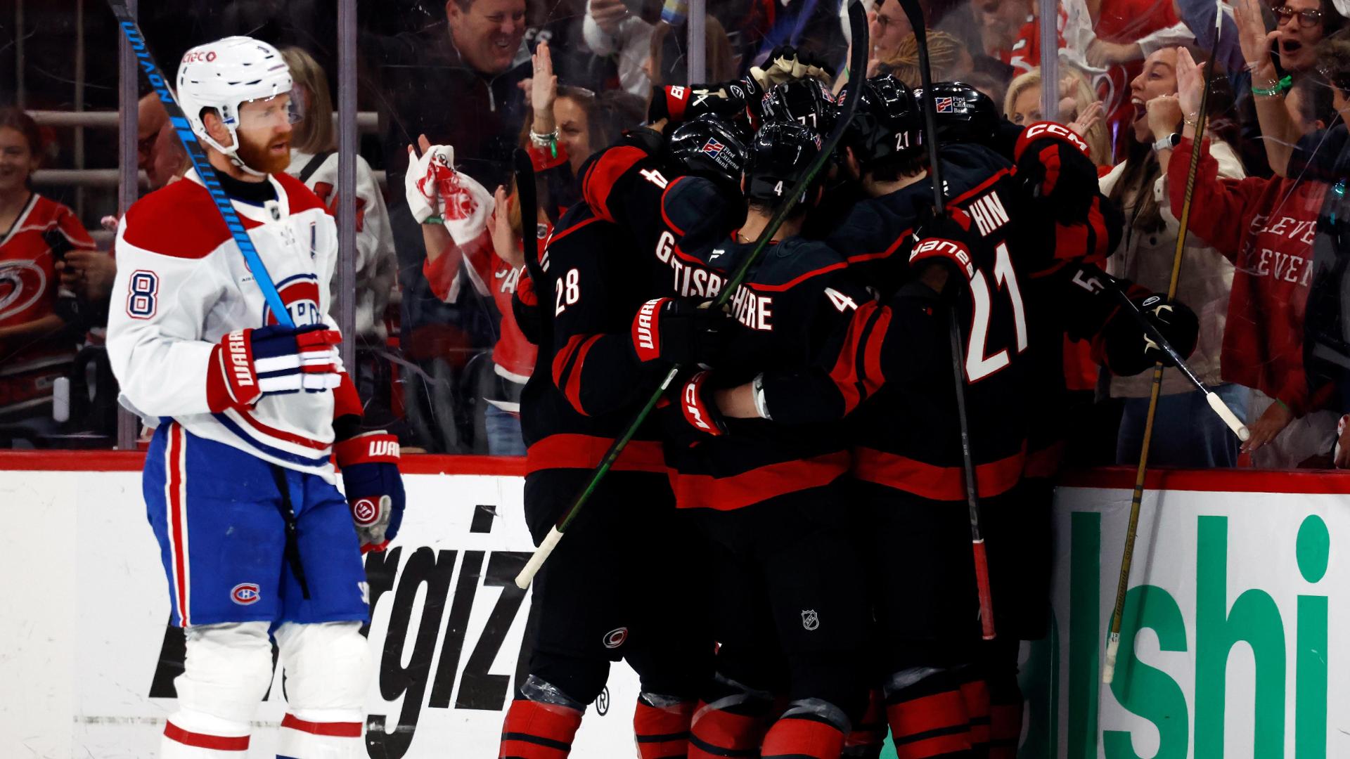 Hurricanes thrash Canadiens, advance to first Stanley Cup Final in 20 years