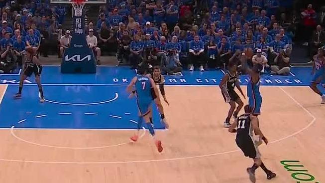 NBA: Oklahoma City Thunder vs San Antonio Spurs