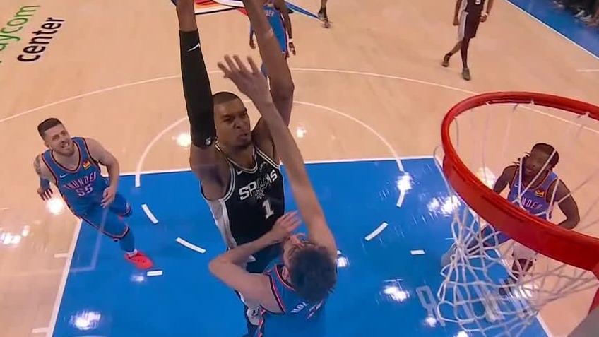 NBA: Oklahoma City Thunder vs San Antonio Spurs